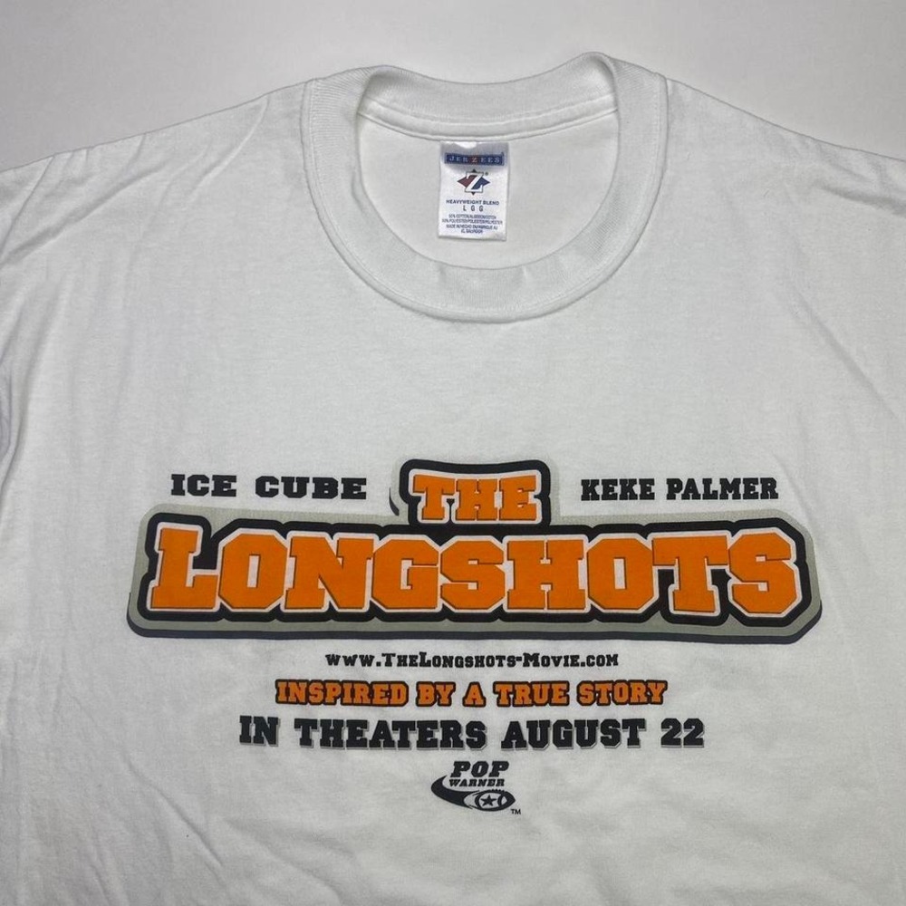 2000s The Longshots Ice Cube and‎ Keke Palmer movie promo shirt